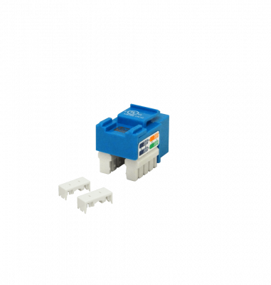 KP5AL LINKMADE Azul Cat5E U/UTP Punchable Keystone Conector Hembra RJ45
