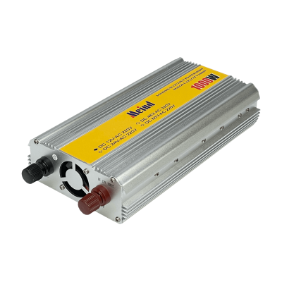 INV-1506 Convertidor 1000W 12VDC-ent/220V/50Hz-sal 1-Toma Universal con Enfriamiento Activo Pico 2kw