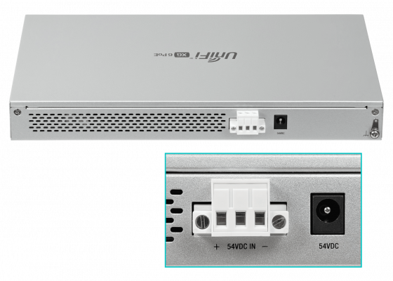 US-XG-6POE UBIQUITI UniFi 2-SFP+10G 4-10G-PoE++60W Switch Admin 802.3bt inc-54V