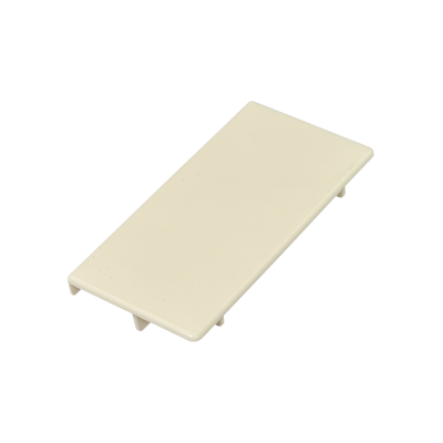 QN1R LINKCHIP 100x50mm Tapa Terminal Recta-Plana Blanca CCA-10050-TFR
