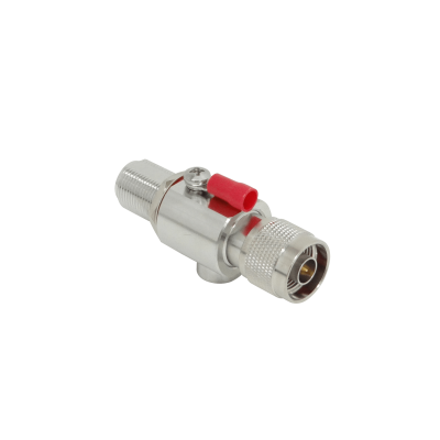 TP1604 Supresor de sobretensiones N-Macho N-Hembra 0-6GHz 50ohm IP67 Descargador de 7cm de longitud