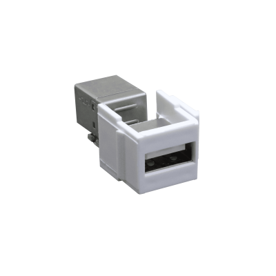 KUAB Acoplador Keystone Hembra A-B USB-USB Hembra A-Pasante