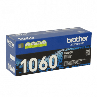 TN-1060 BROTHER Cartucho de tóner para 1000 páginas compatible con HL-1202, certificación ISO/IEC, auténtico de fábrica