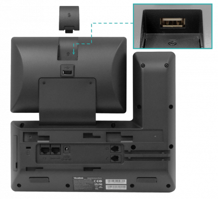 SIP-T58W YEALINK 7p-Touch Android WiFi Camara 2-1000 USB RJ9 TelefonoIP req-PoE