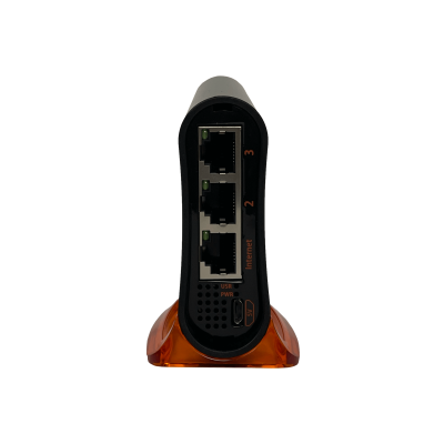 HAP-MINI MIKROTIK Router de interior 650MHz puertos 3-100 banda 2,4GHz MIMO 2x2 Licencia L4 Antenas-integradas incluye fuente 5V ganancia 1,5dBi modelo RB931-2nD