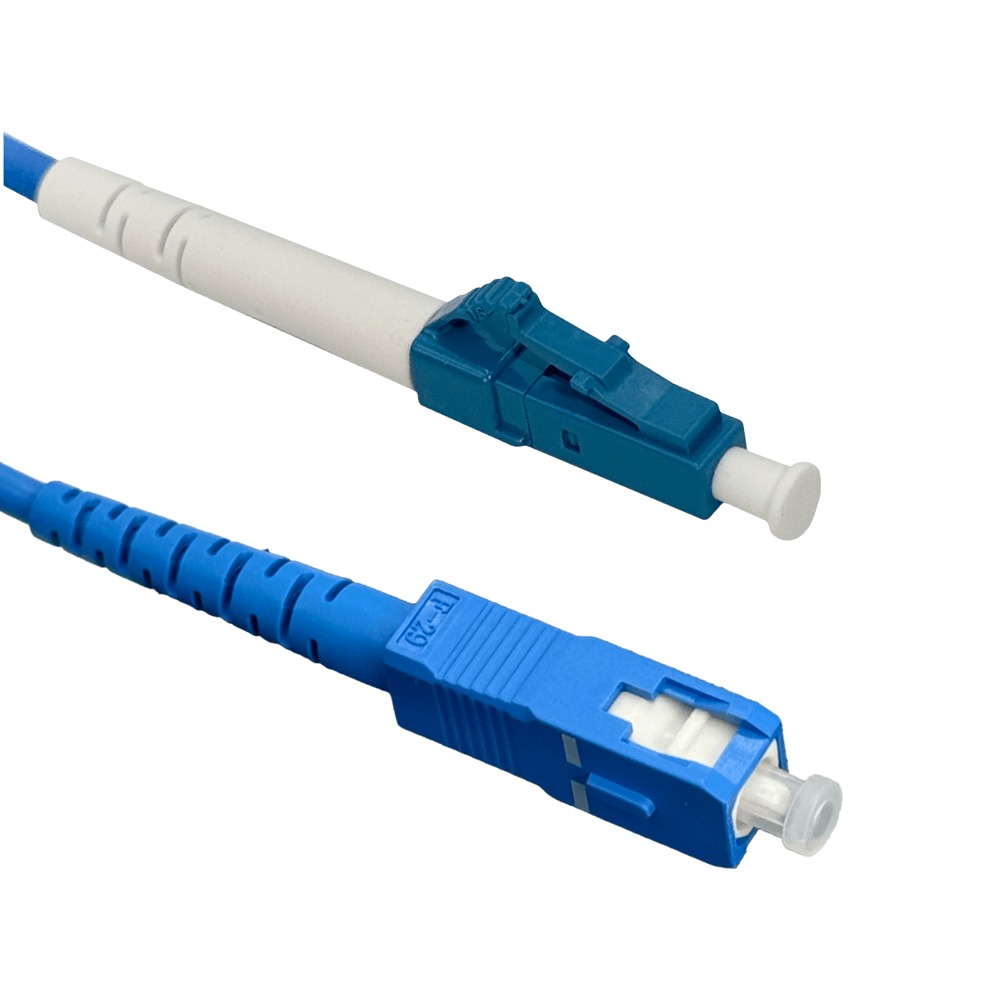 JBSLC5 Cable de Fibra Óptica Simplex Monomodo LSZH Blindado LC-SC 5 Metros 3.0mm 9/125um