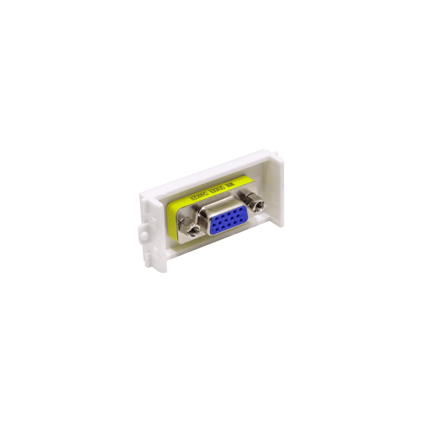 FQVV Adaptador VGA-HH DB15-Hembra-Hembra DE-15/HH 2-HD15-3-Hileras para-FQ1-FQ2-FQ3
