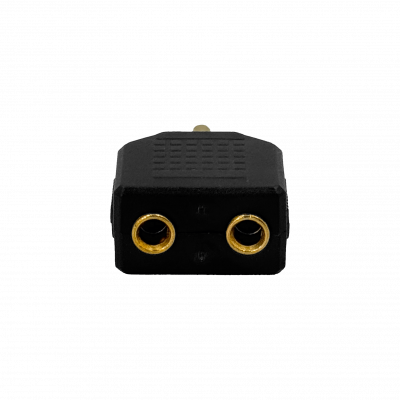 MA-320 MACROTEL Divisor-Audio 2-Conector-3,5mm-Hembra 1-Clavija-3,5mm-Macho ESTÉREO Acoplador Auricular-1/8
