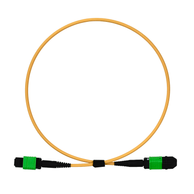 JFSMM05U UI 50 centímetros MPO-MPO 12-Hebras Clasificación-B Monomodo SM Cable de Interconexión Fibra Óptica LSZH