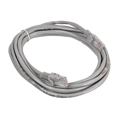 CPG-3 Cable de Parcheo Cat5E Gris Moldeado Multifilar de 3 Metros 300cm