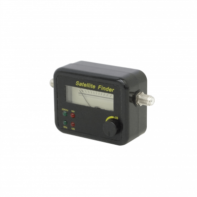 SAT-FINDER Localizador Satelital Medidor de Satélite 2 Conectores F-Hembra 950-2150MHz 13-18VDC