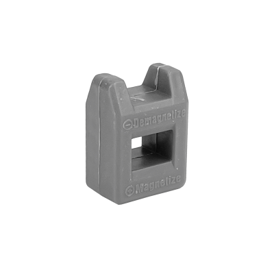 LLADOR-MAG Dispositivo magnetizador y desmagnetizador de color gris para puntas de destornillador