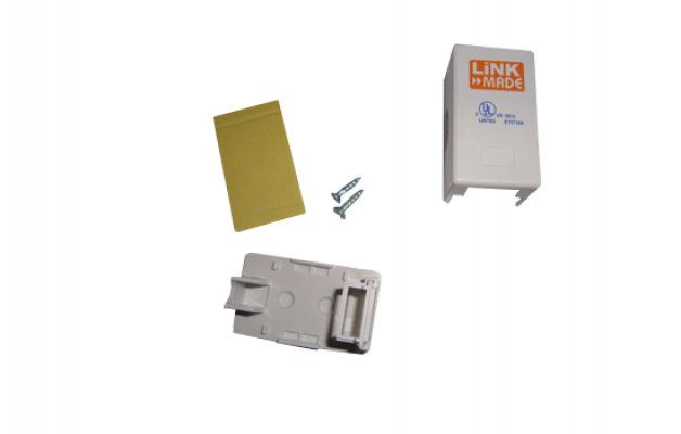 RST-M1L LINKMADE PLACA FRONTAL VACÍA PARA 1 CONECTOR KEYSTONE UNIVERSAL