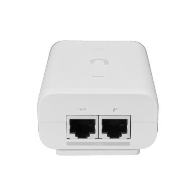 U-POE+30W UBIQUITI 2,5Gbps 48VDC 30W Inyector PoE+ 0,65A 802.3at Conforme a Normativa