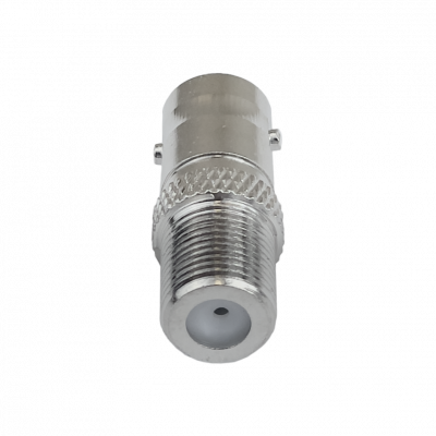 FHBH Adaptador coaxial de acople hembra F a hembra BNC