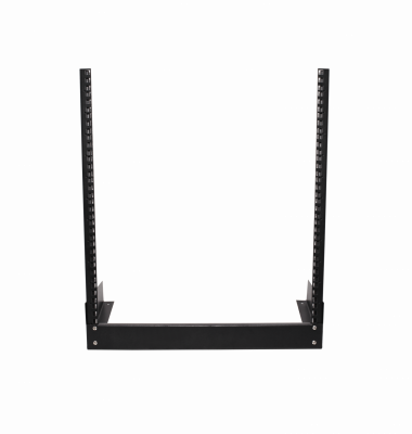 RK12-BL Bastidor Desarmado de 2 Postes Simple Negro 12U 59cm de Altura LINKMADE