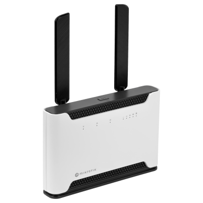 CHATEAU-5G-R17 MIKROTIK Enrutador 5G Monofrecuencia Ranura SIM Única Puerto USB 1 Nivel L4 Incluye Fuente 24V Modelo S53UG+5HaxD2HaxD-TC&RG650E