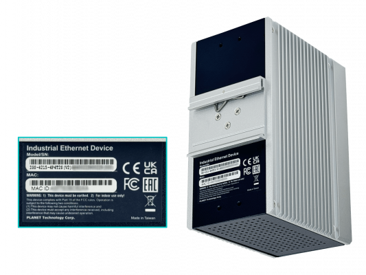 IGS-4215 PLANET 8 Puertos-1000(4PoE-at) 2-SFP 144W-total Carril DIN Conmutador Industrial 4P4T2S