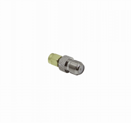 FHRM Adaptador acoplador hembra F a macho RP-SMA de 26mm de longitud