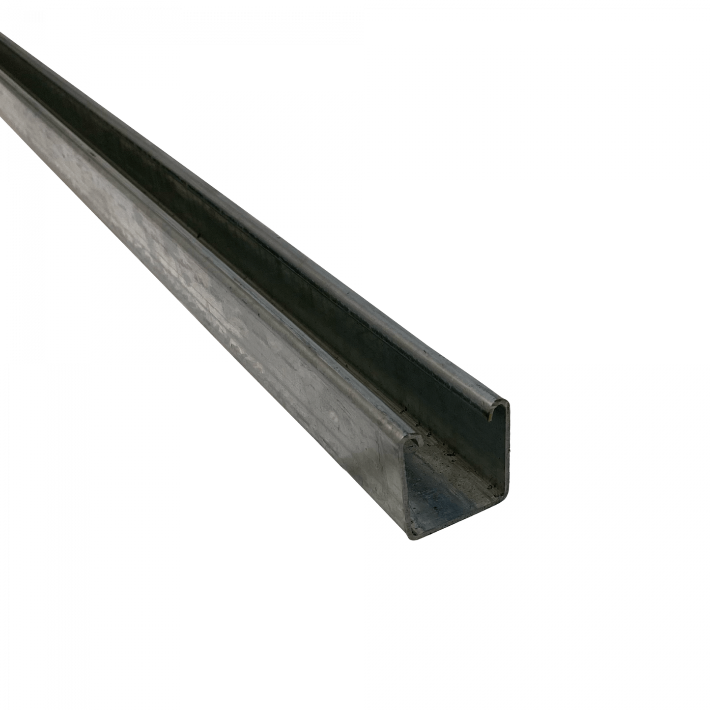 CANAL-3Z Perfil metálico liso tipo Unistrut zincado de 42x42mm y 3 metros de longitud