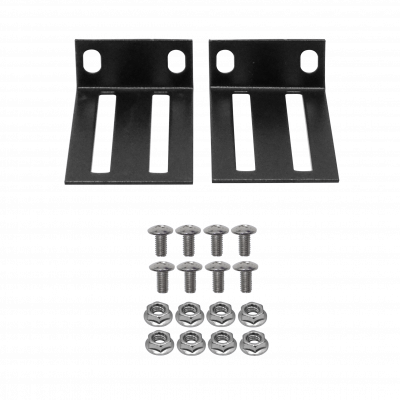 RK2 LINKMADE Soportes de Montaje de 44mm con Aletas para Instalar Equipo 1U en Bastidor de 19 Pulgadas