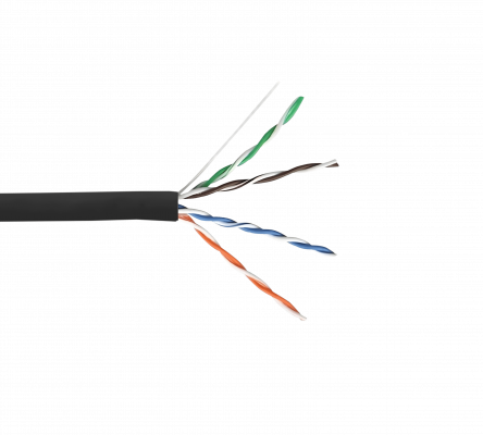 CBXD-UN3 DAHUA 305m Exterior Cat5e Negro 24AWG Cable UTP Conductor Sólido Cobre PFM920-5EU
