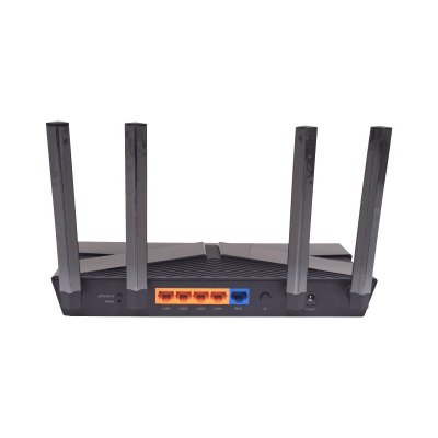 AX23 TP-LINK Enrutador WiFi6 de doble banda AX1800 5GHz+2,4GHz 1201+574mbps 4-antenas-fijas 4-puertos-1000 1-WAN