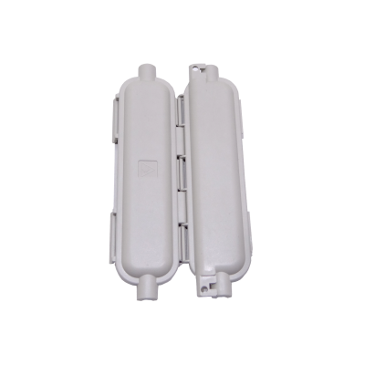 MUFA-1E 160x48x9mm Caja Unitaria para Empalme de Fibra Blanca requiere Manguito de Empalme para Uso Externo