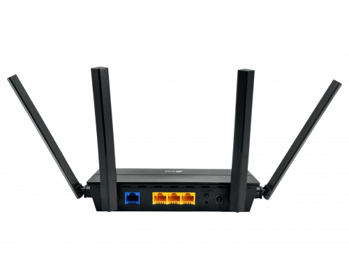 EX141 TP-LINK Sistema WiFi6 Mesh AX1500 Doble Banda 5GHz+2.4GHz 1201+300Mbps 4 antenas 3 puertos LAN 1 puerto WAN