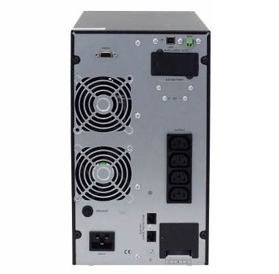 ESOLT-E3KVA ENERSAFE UPS Torre Online 3KVA 2700W 390WH Batería 6x9AH 72V Tiempo Transferencia 0/4ms Puerto Expansión DB9