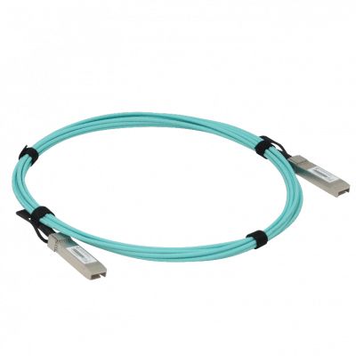 UA1-5 UBIQUITI 5 metros SFP+10Gbps Cable 3mm Fibra-Multimodo Directa UACC-AOC-SFP10-5M