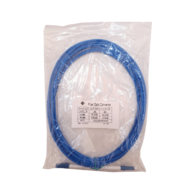 JBSLL5 LSZH Armado 5 metros LC-LC SM Simplex Latiguillo Cable Fibra 3.0mm 9/125µm