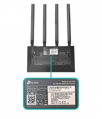 C80 TP-LINK AC1900 Doble-Banda 5GHz+2,4GHz 1300+600mbps 4-Antenas-Integradas 4-Puertos-1000 1-WAN
