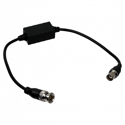 BALUN-FILTRO DAHUA Balun de Video con Filtro Supresor de Ruido a Tierra BNC-Macho BNC-Hembra