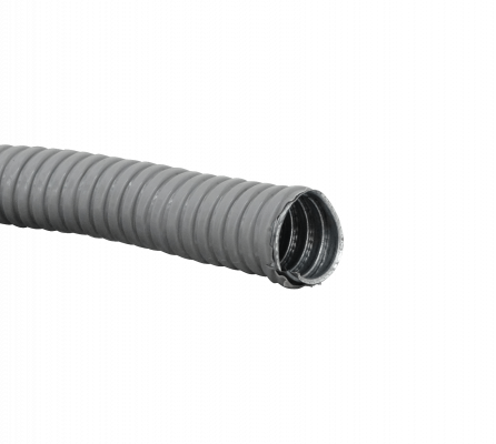 M01-50 Rollo 50m de Tubería Flexible Metálica Recubierta de PVC 1 Pulgada 25mm