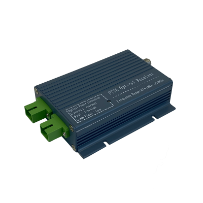 FT-10 2-SC/APC Hembra-Fibra Activo 1270-1577nm 47-1002MHz req-12V Receptor FTTH