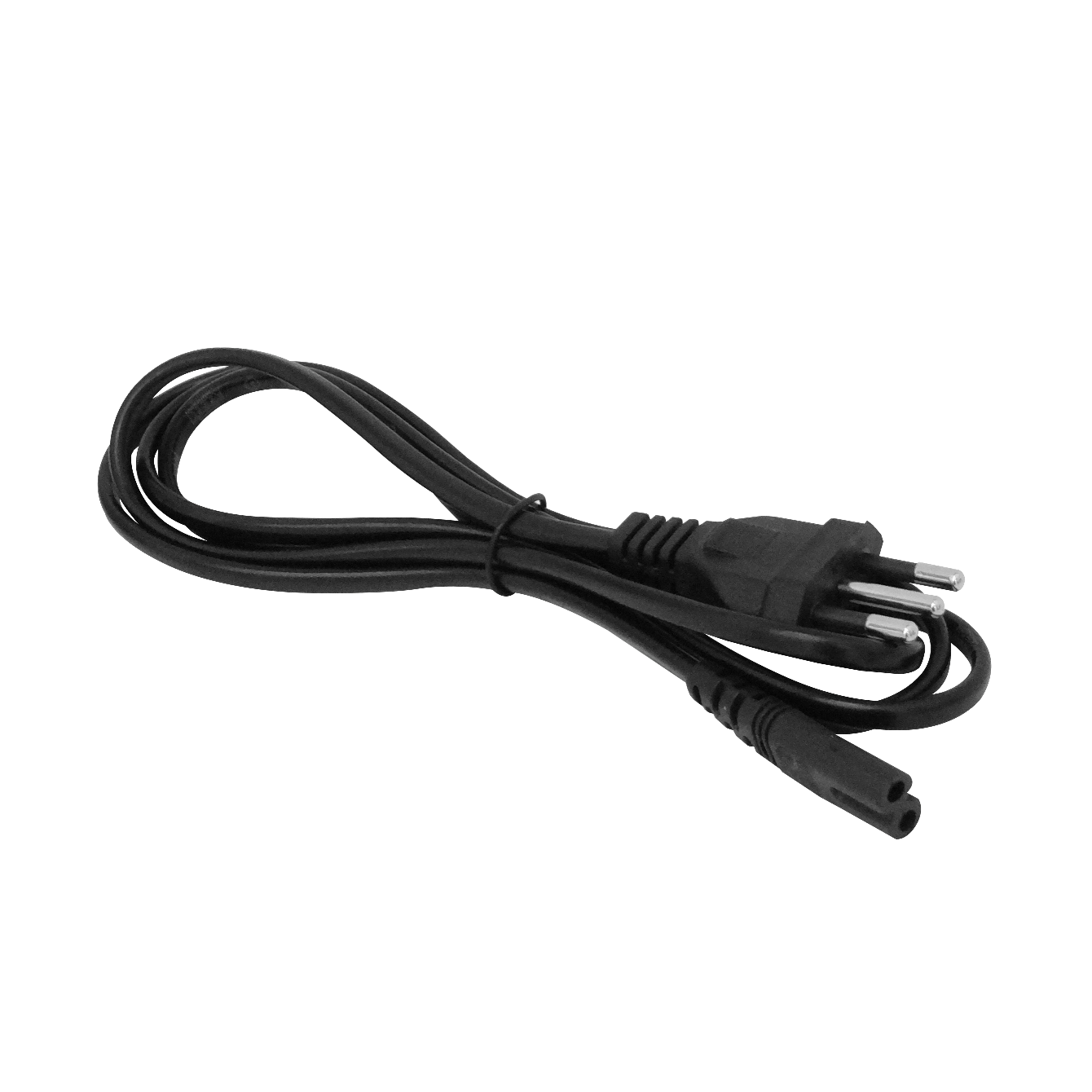 CIM8 Cable de Alimentación Macho Tipo-8 C7-Hembra 1.4m 140cm sin Conexión a Tierra