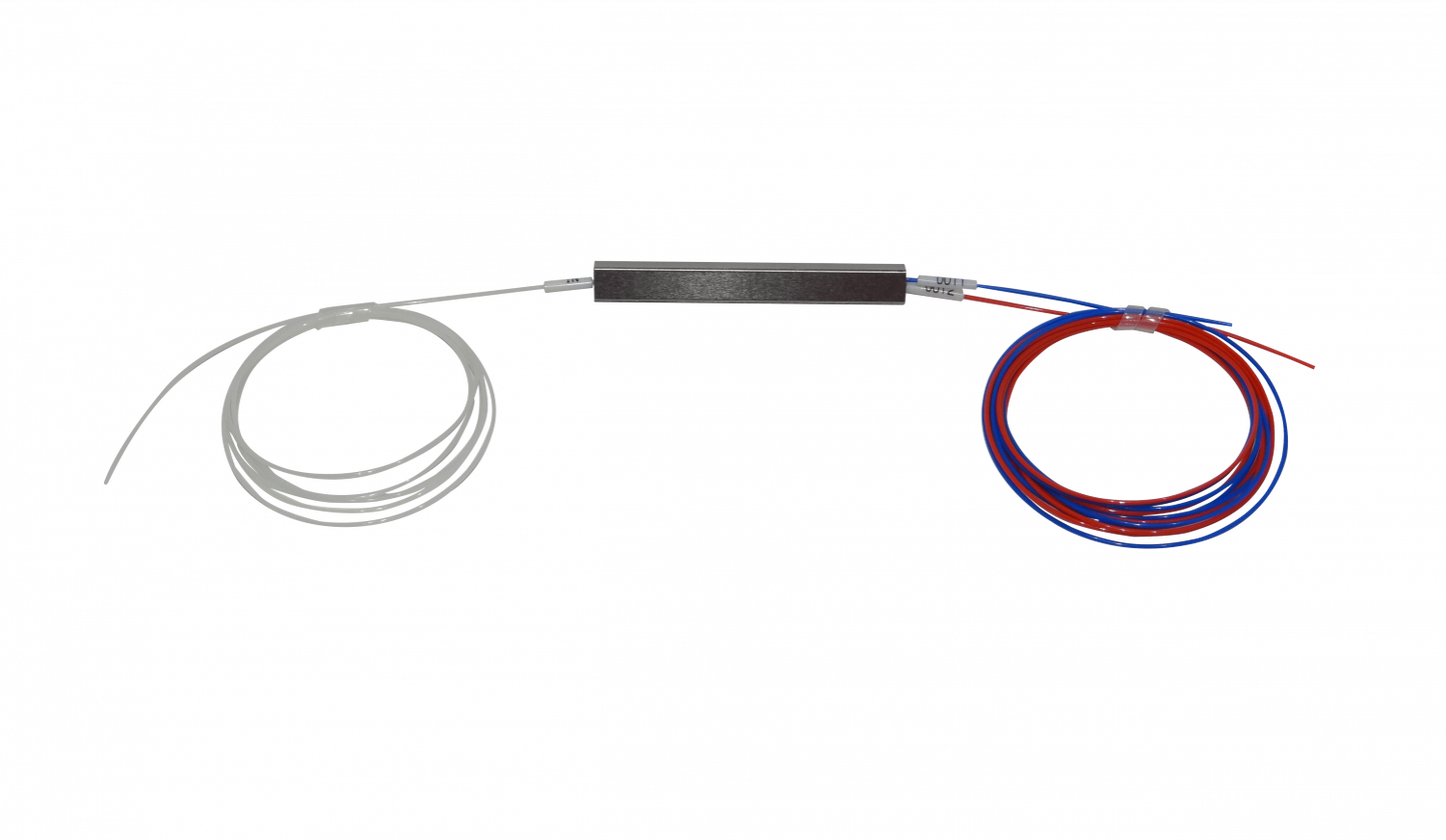 SPLITTER-02 1x2 sin-Conectores Divisor requiere-Fusion G657A1 EPON GPON XPON XGPON