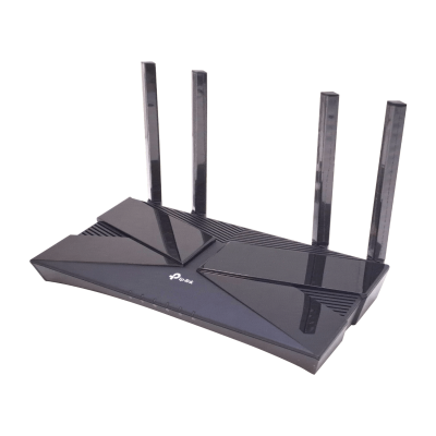 AX23 TP-LINK Enrutador WiFi6 de doble banda AX1800 5GHz+2,4GHz 1201+574mbps 4-antenas-fijas 4-puertos-1000 1-WAN