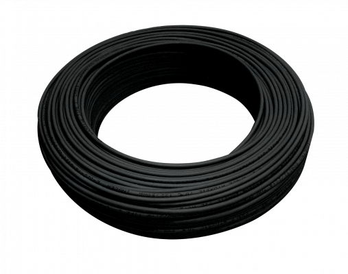 HZ25N EVA Cable eléctrico multifilar H07Z-1 2,5mm² LSZH Negro 100 metros 750V Fabricación Brasil