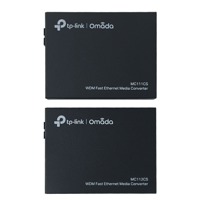 MC111CS-MC112CS. TP-LINK Equipo WDM Adaptador Fibra óptica monomodo 1 conector SC longitudes 1310/1550nm distancia 15km velocidad 100mbps