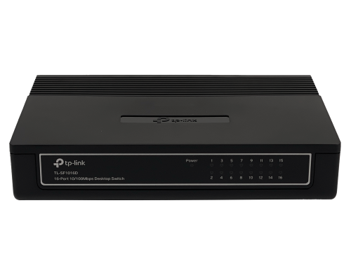 TL-SF1016D TP-LINK 16-100 Conmutador Escritorio no-Administrable no-Rack 10/100 inc9V/0,6A