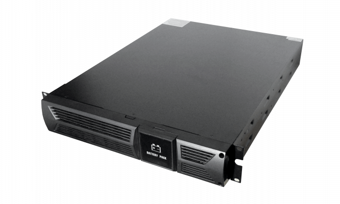EBM-3 CITO 12-BAT 72VDC 2x6x12V/7,2AH Rack/Torre Gabinete Vacío sin Acumuladores