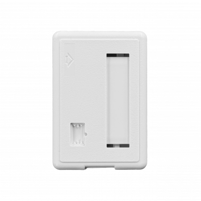 RST-1P FURUKAWA Placa de Superficie para 1 Conector Keystone Blanco 27x45x66mm 35050255