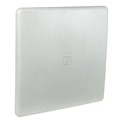 HG5819P-LI2 L-COM Antena panel de 5,8GHz 19dBi con conector N hembra, usado e incompleto