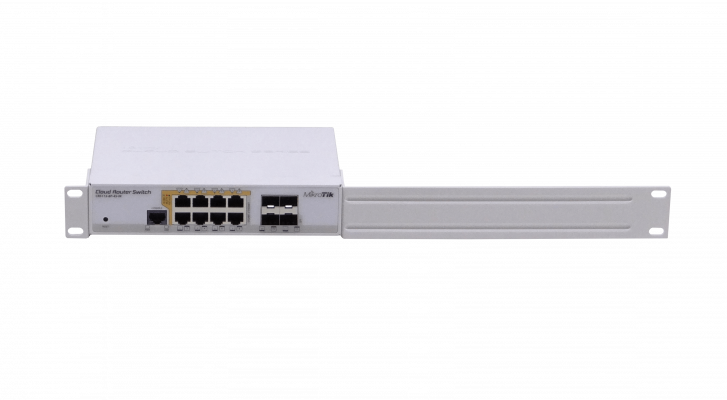 CRS112-8P-4S-IN MIKROTIK Fuente-Cable 67W 8-1000-PoE24V 4-SFP L5 Consola incl-28V Doble-Corriente-Continua
