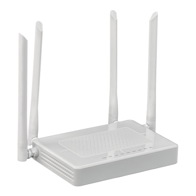 WK-3804AW WOLCK ONU XPON Doble Banda WiFi AC 2,4/5GHz 4-Puertos 1000Mbps 1-PON-SC/PC Incluye Fuente 12V