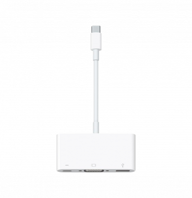MJ1L2AM APPLE Original USB-C-Macho a VGA-H y USB-AH A1620