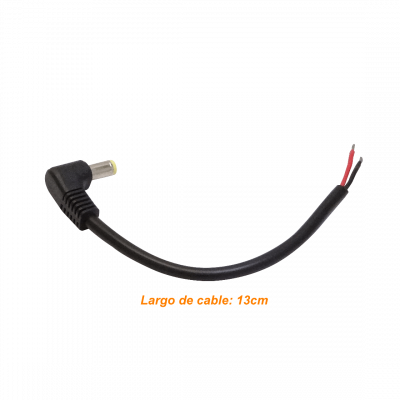 2155-10CM Cable 10 centímetros Conector-5,5x2,1mm