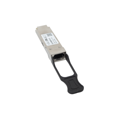 Q+85MP01D Transceptor MIKROTIK QSFP+ 40G multimodo 850 nm DDM, alcance 100 m, interfaz MTP/MPO, 4x10G